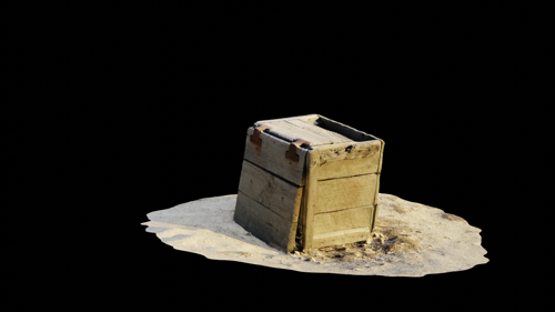 Weathered Wooden Crate preview image